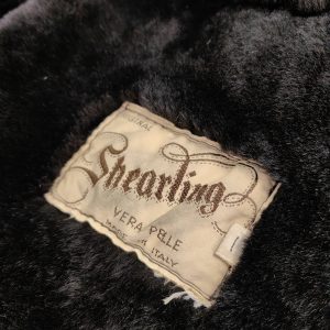 Usnjen podložen plašč Shearling - Image 5